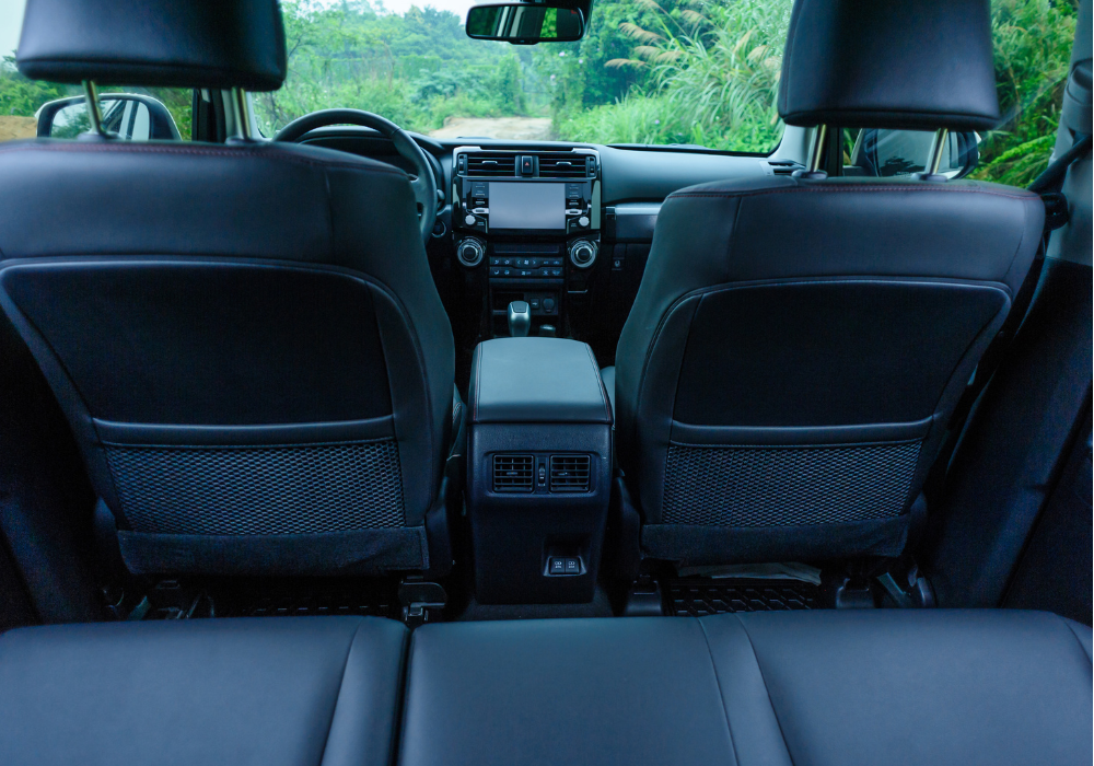Inside the car